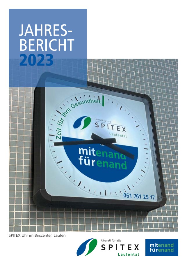 Jahresbericht 2023 Titelblatt